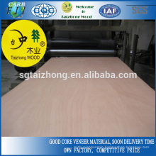 Poplar core okoume plywood